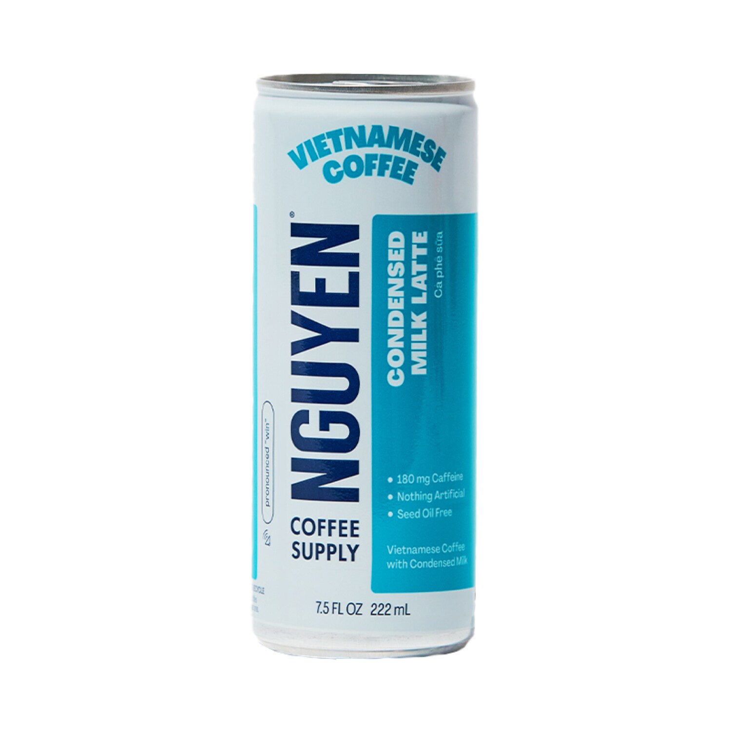 Nguyen Coffee Supply Vietnamese Cold Brew Coffee, Condensed Milk, Can