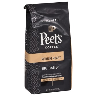 Peet's Coffee Medium Roast Ground Coffee, Big Bang