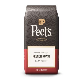 Peet's Coffee Dark Roast Ground Coffee, French Roast