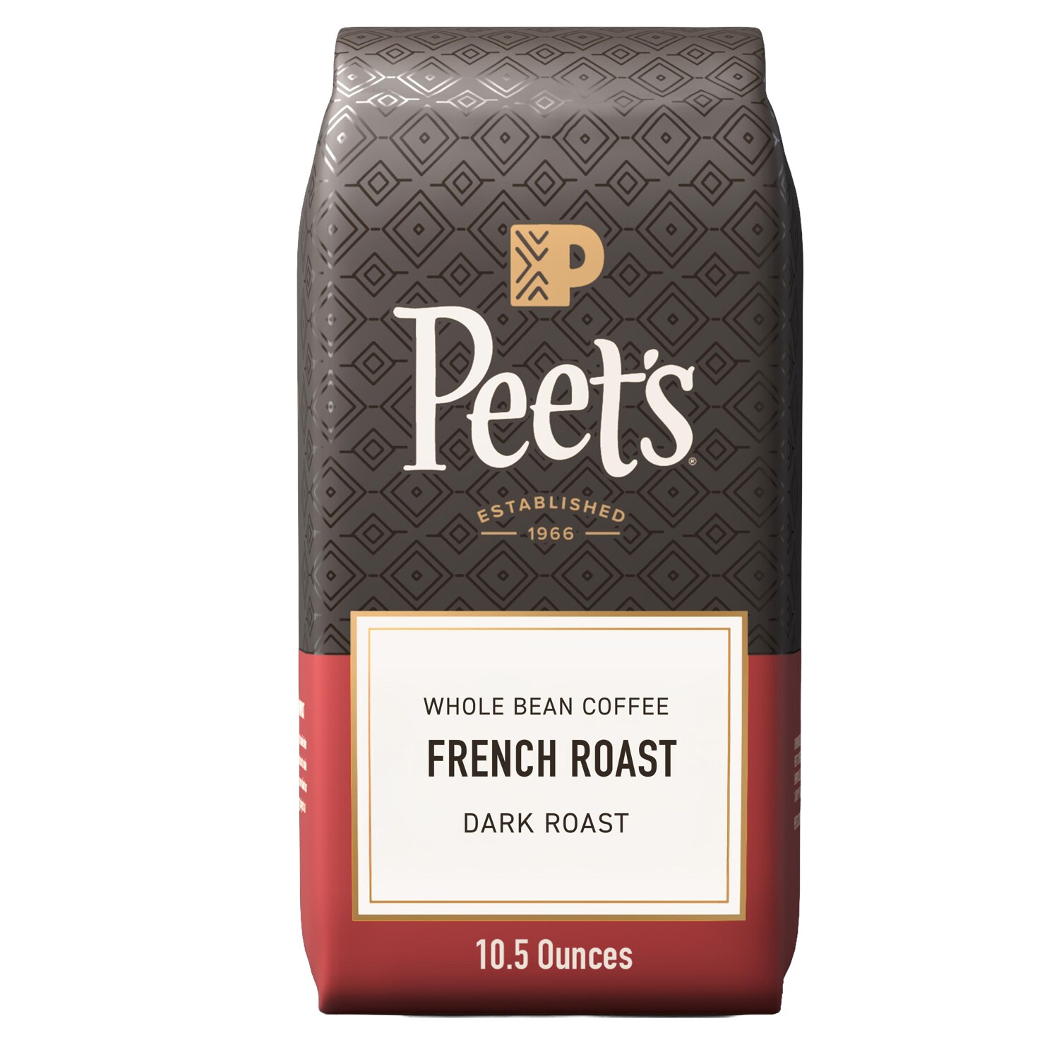 Peet's Coffee Dark Roast Whole Bean Coffee, French Roast