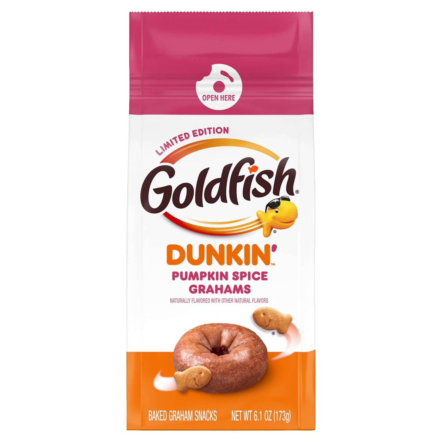 Goldfish Dunkin' Crackers, Pumpkin Spice Grahams