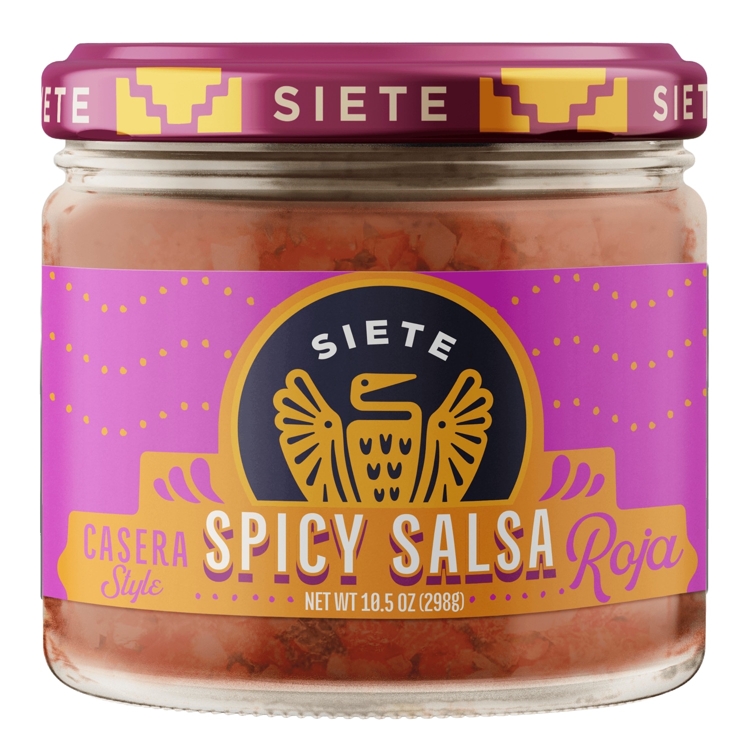 Siete Casera Salsa Roja, Spicy