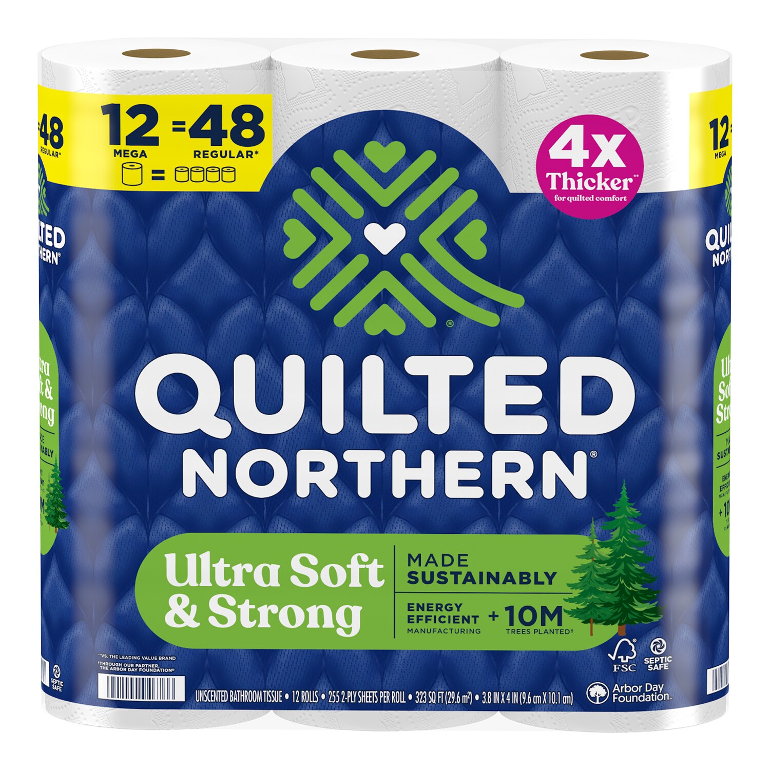 Quilted Northern Ultra Soft & Strong 2-Ply Bathroom Tissue, Mega Rolls 