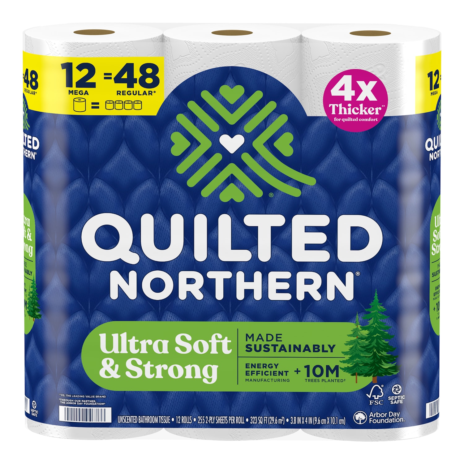 Quilted Northern Ultra Soft & Strong 2-Ply Bathroom Tissue, Mega Rolls 