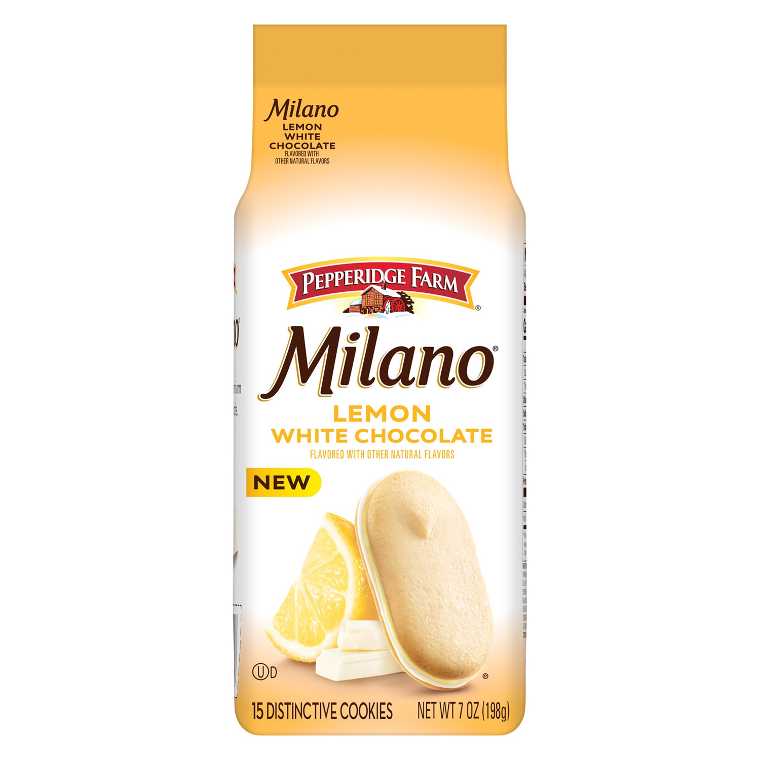 Pepperidge Farm Milano Cookies, Lemon White Chocolate