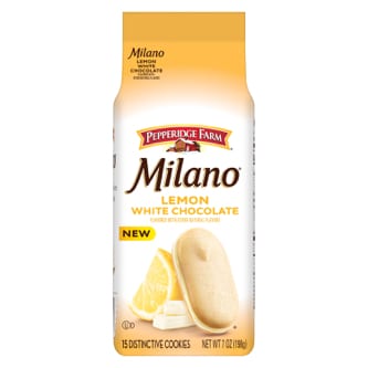 Pepperidge Farm Milano Cookies, Lemon White Chocolate