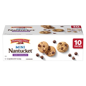 Pepperidge Farm Mini Nantucket, Dark Chocolate