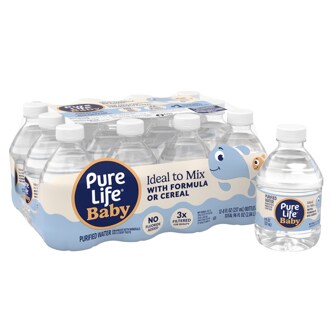 Pure Life Baby Purified Water, Plastic Bottles