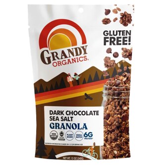 Grandy Organics Organic Granola, Dark Chocolate Sea Salt