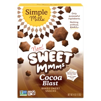 Simple Mills Baked Sweet Mmms Snacks, Cocoa Blast