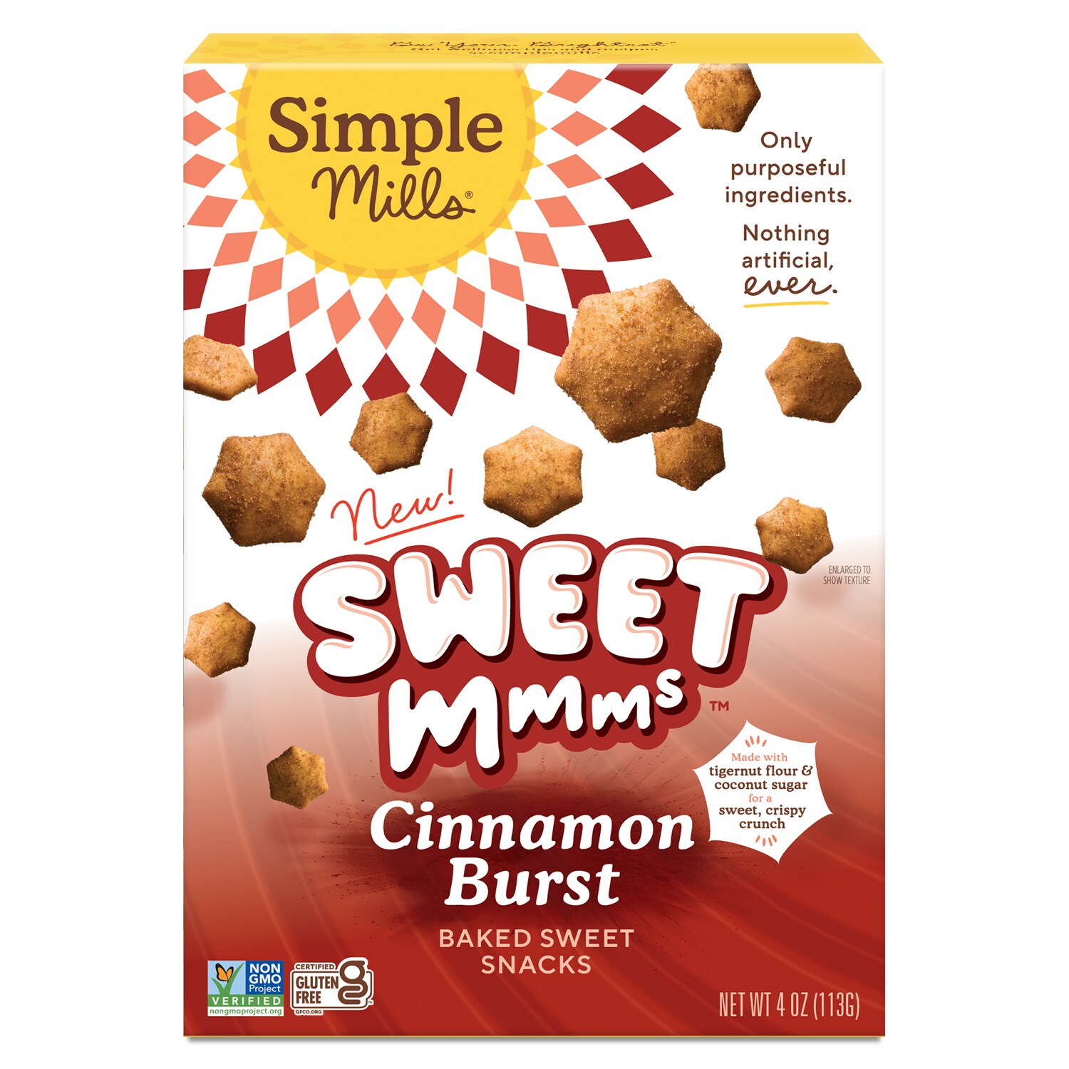 Simple Mills Baked Sweet Mmms Snacks, Cinnamon Burst