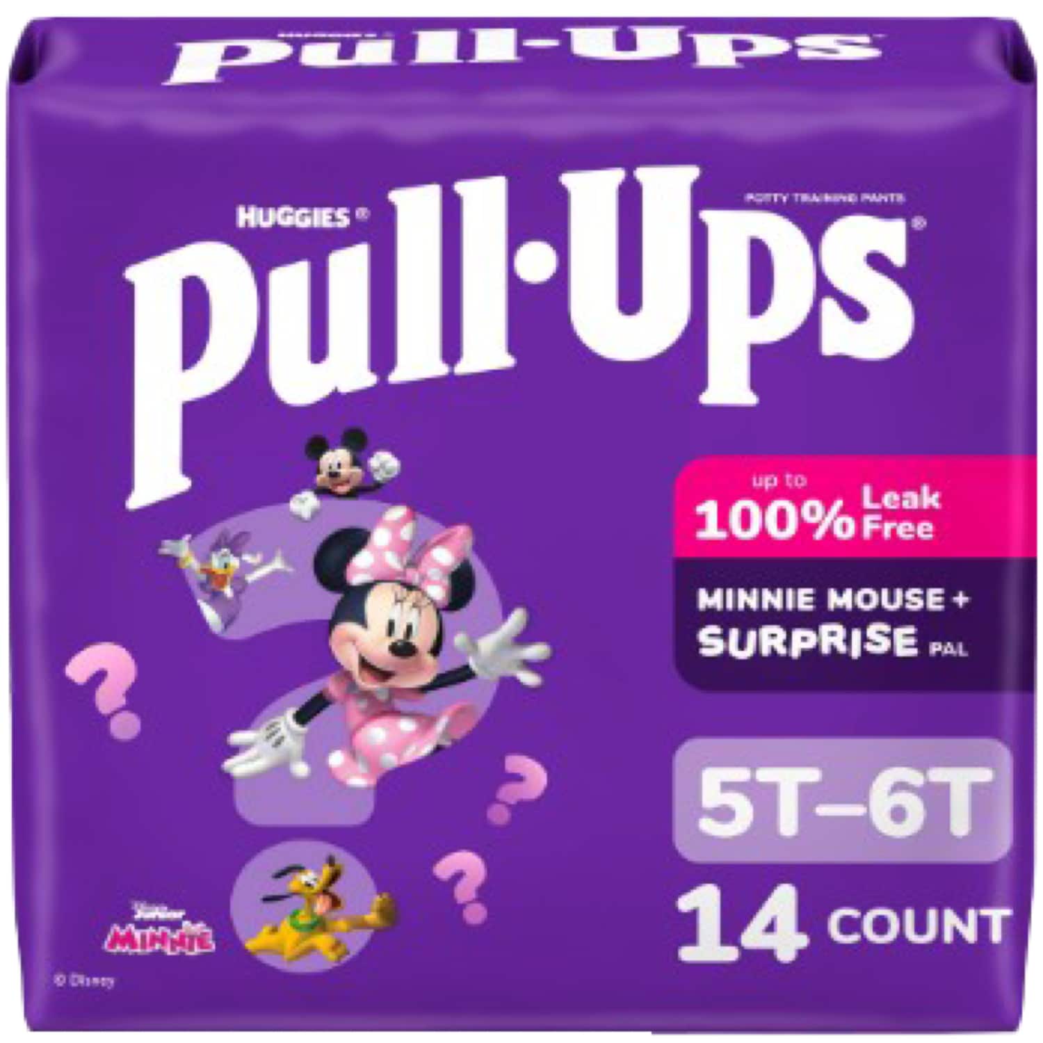 Huggies Pull-Ups Training Pants, Size 5T-6T, Girls
