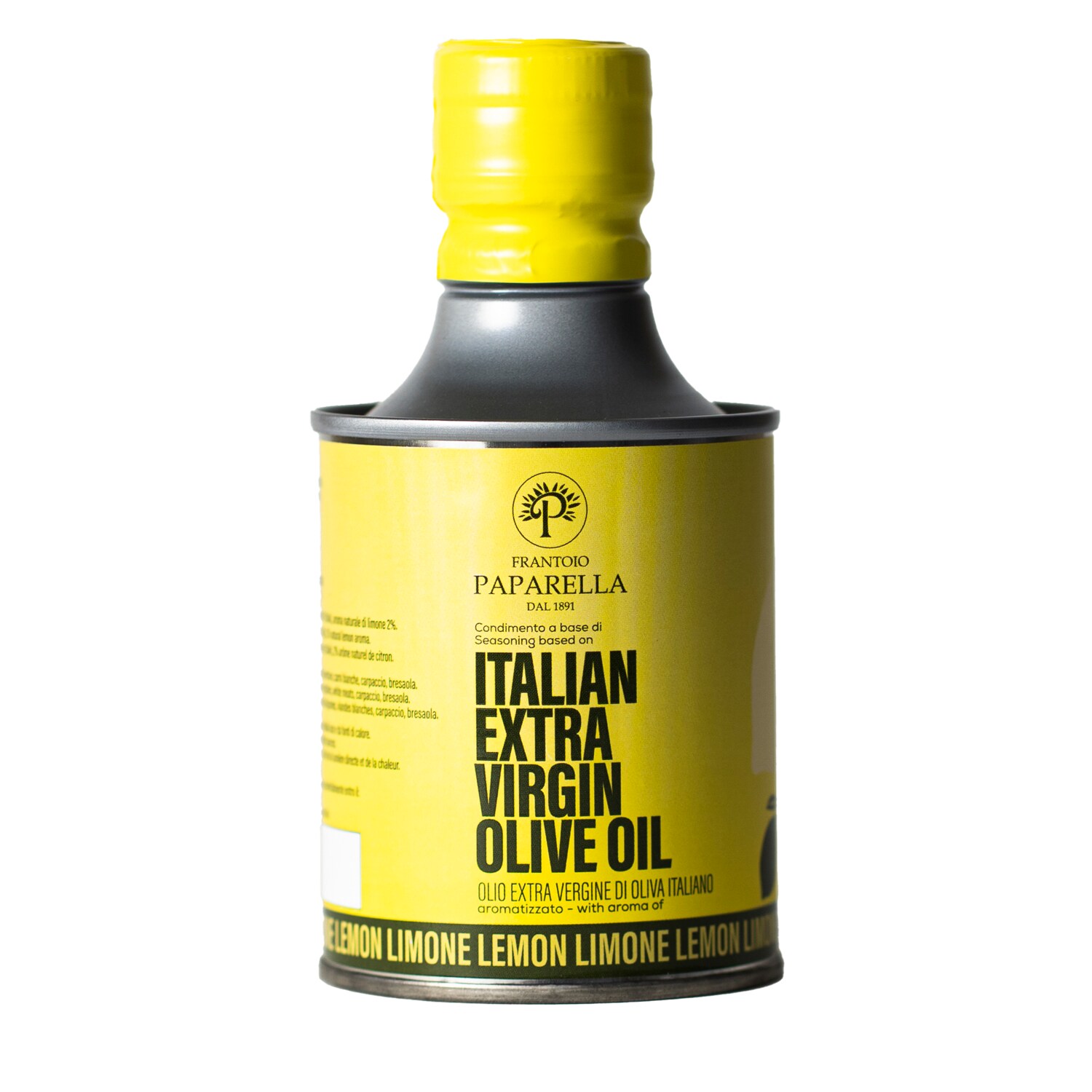 Frantoio Paparella Italian Extra Virgin Olive Oil, Lemon