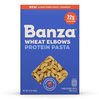 Banza Protein Wheat Pasta, Elbows