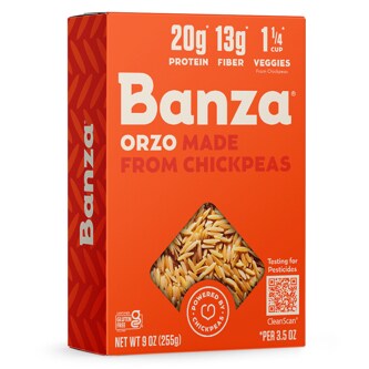 Banza Chickpea Pasta, Orzo