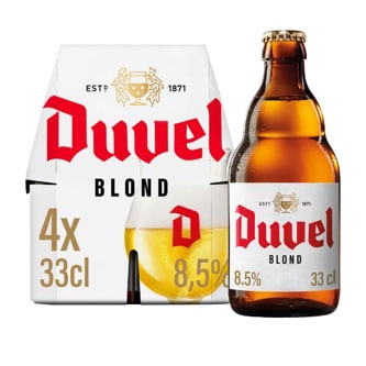 Duvel Belgian Strong Pale Ale, Glass Bottles
