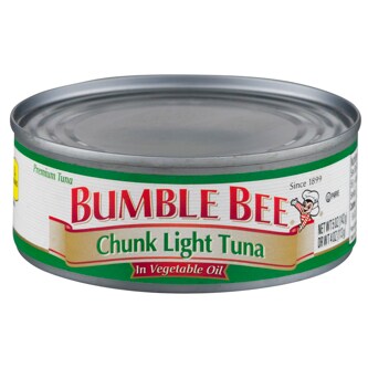 Bumble Bee Chunk Light Tuna In Vegetable Oil
