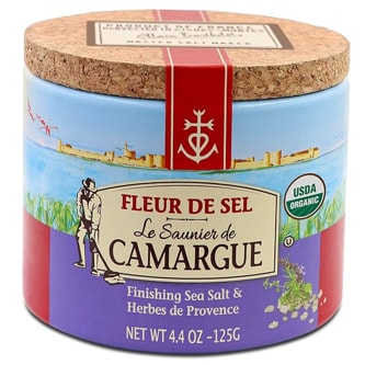 Le Saunier De Camargue Fleur De Sel Organic with Herbs De Provence
