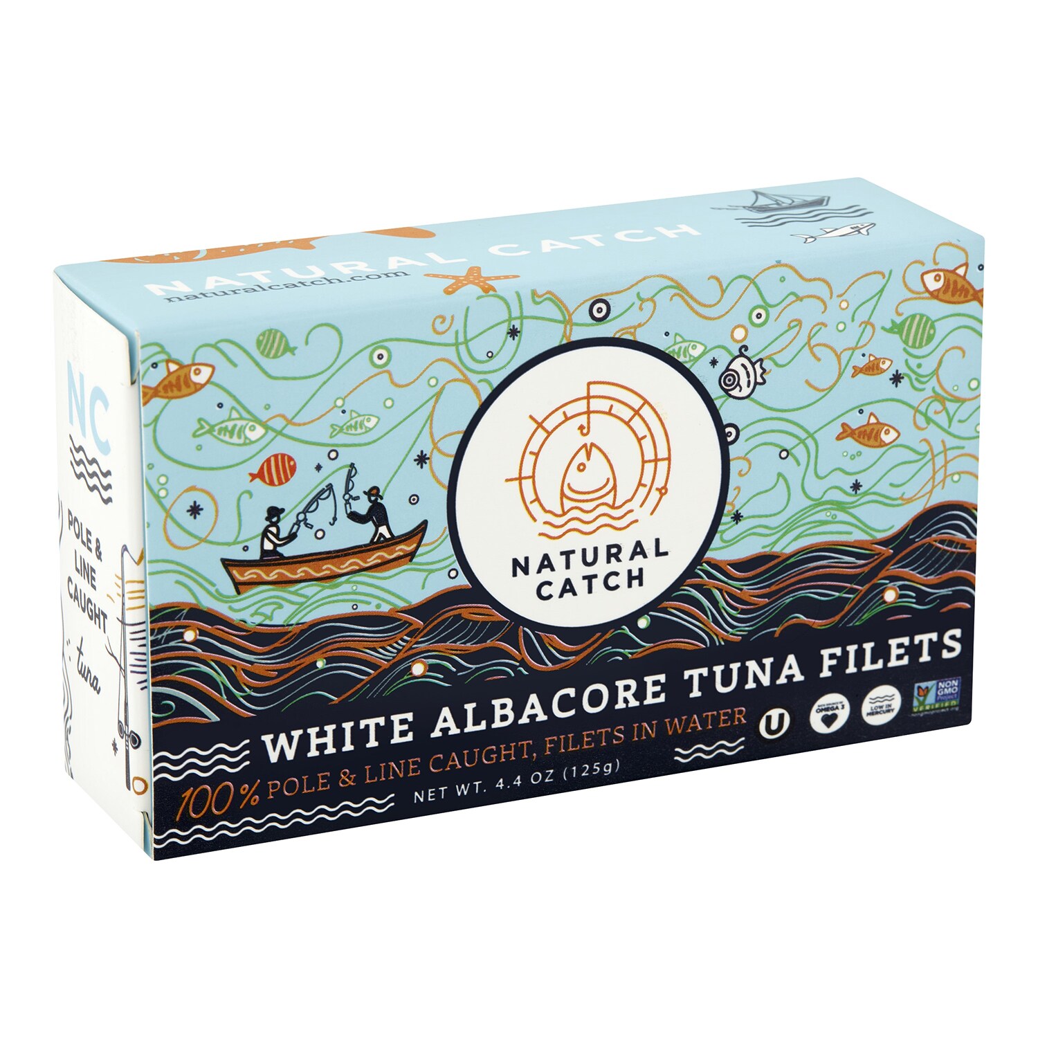 Natural Catch White Albacore Tuna Filets in Water