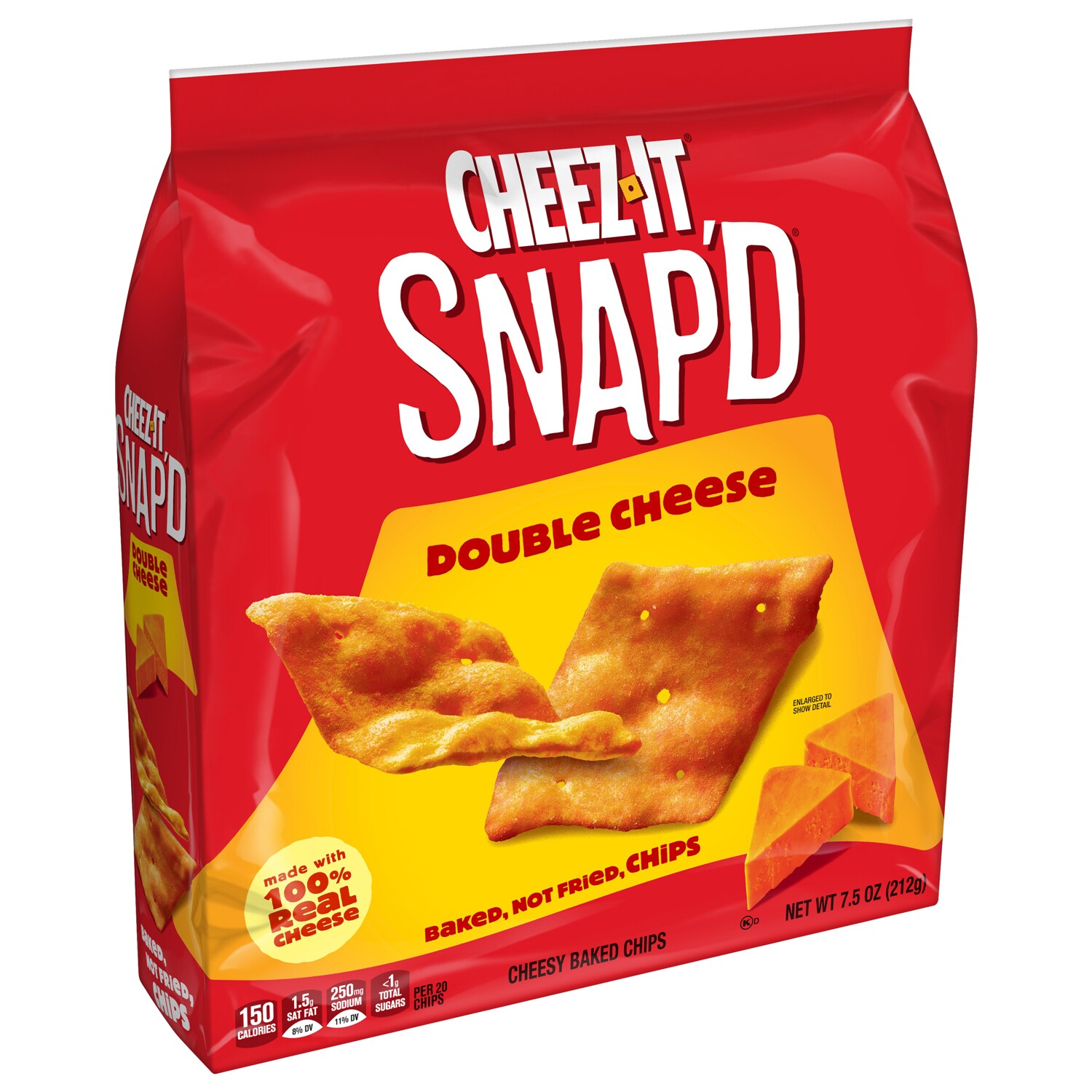 Cheez-It Snap'd Crackers, Double Cheese
