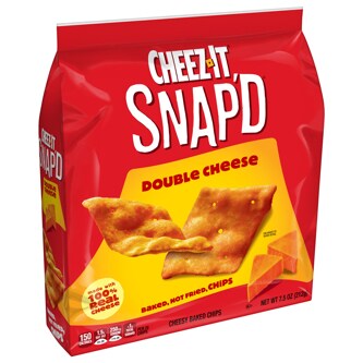 Cheez-It Snap'd Crackers, Double Cheese