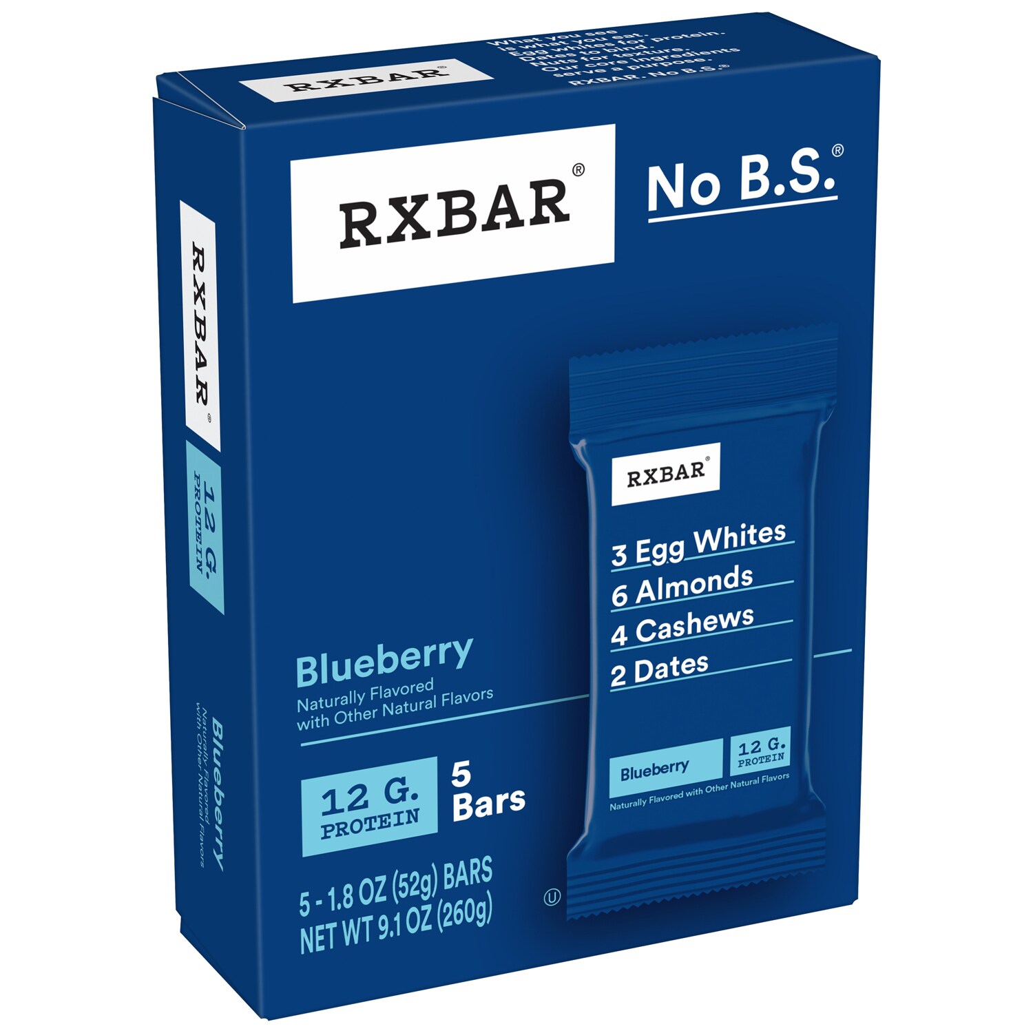 Rxbar Protein Bars, Blueberry
