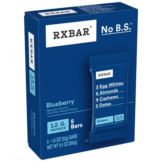 Rxbar Protein Bars, Blueberry