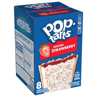 Kellogg's Pop-Tarts Toaster Pastries, Frosted Strawberry