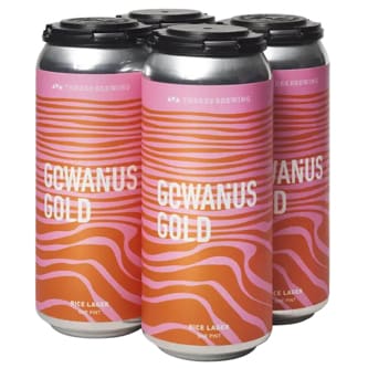 Threes Brewing Gowanus Gold Lager, Cans
