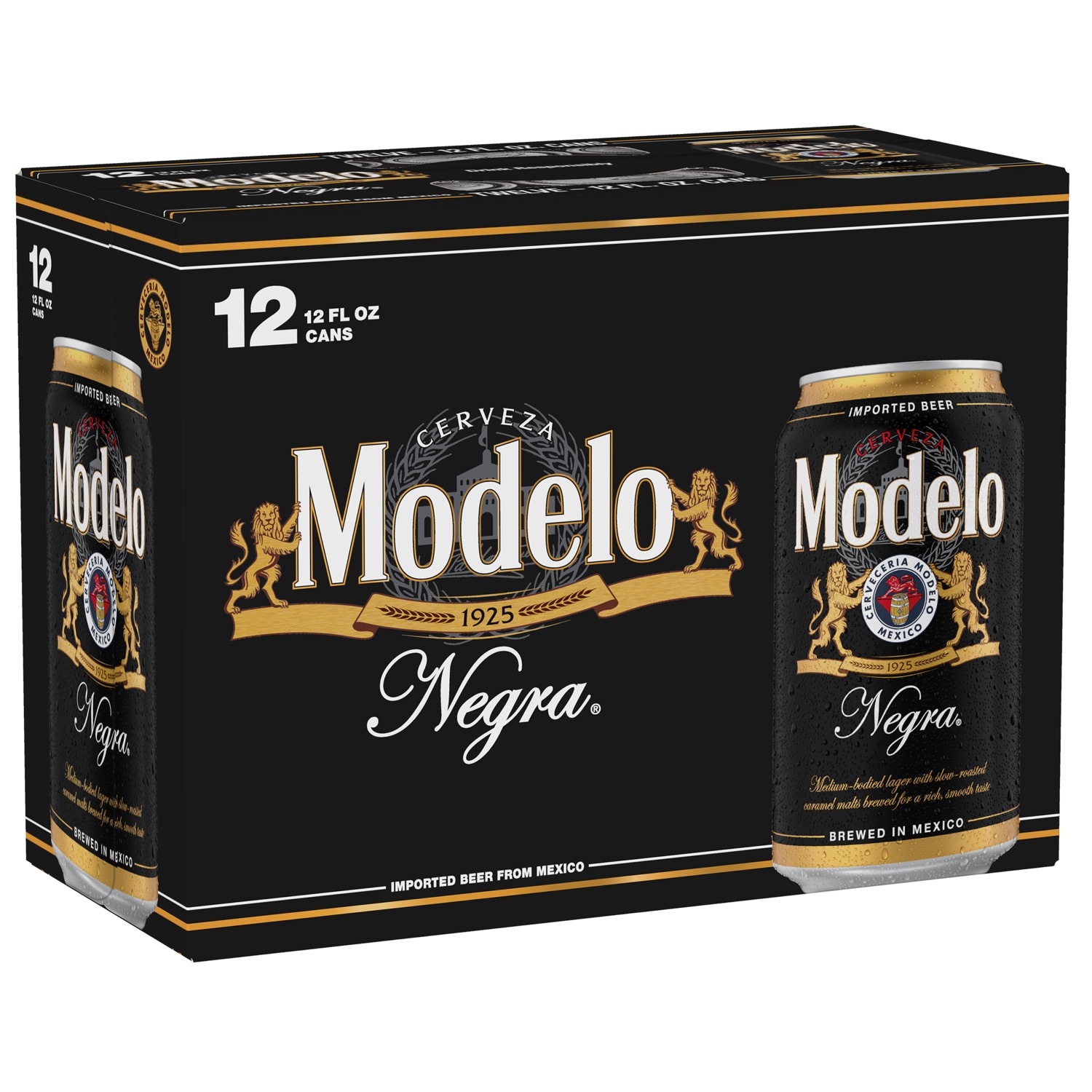 Modelo Negra Lager, Cans 