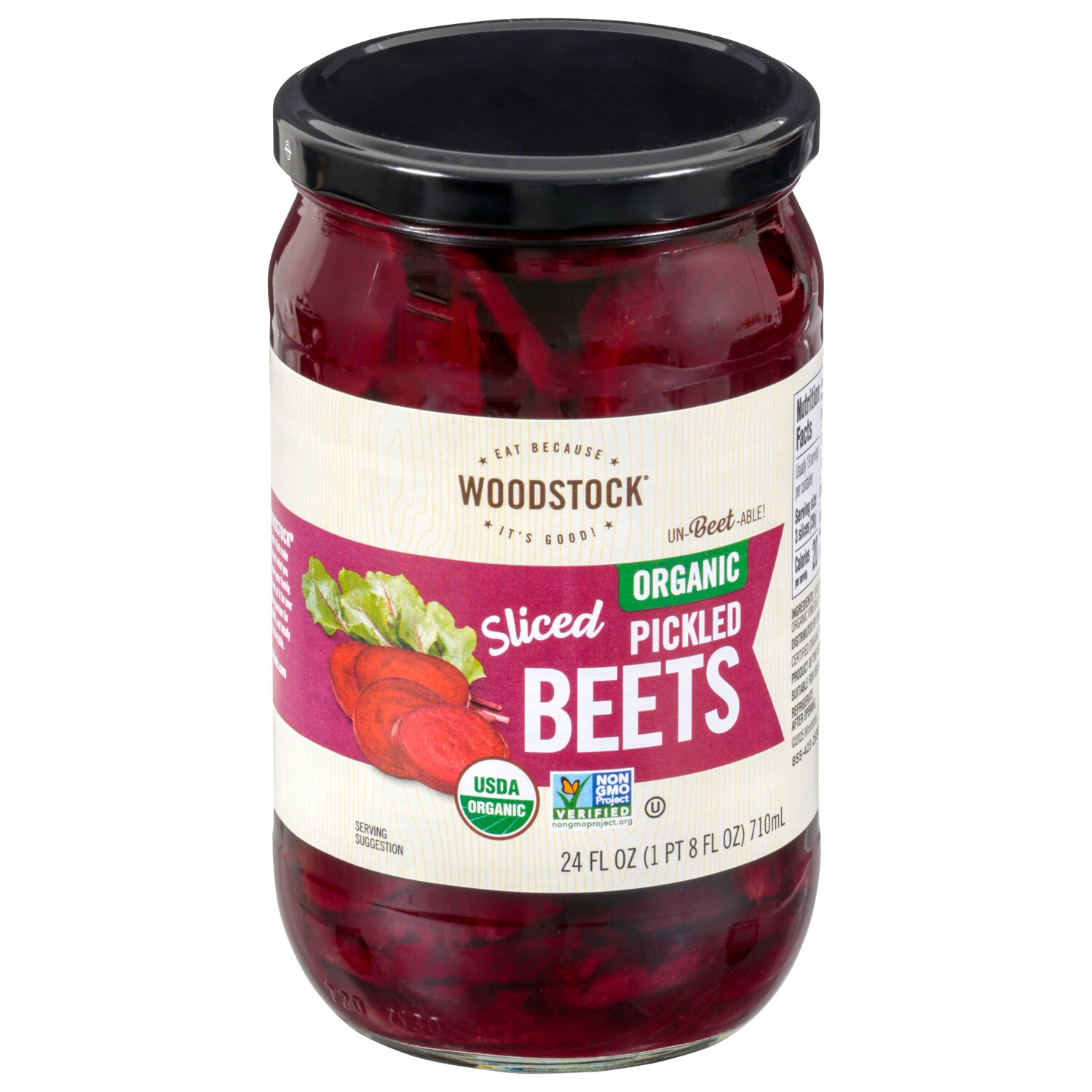 Woodstock Organic Sliced Pickled Beets