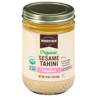 Woodstock Organic Unsalted Sesame Tahini