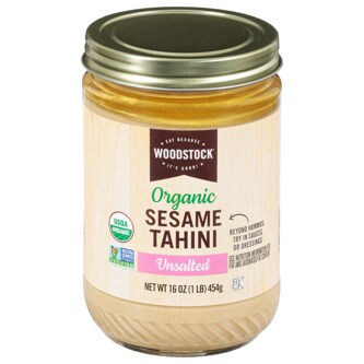 Woodstock Organic Unsalted Sesame Tahini