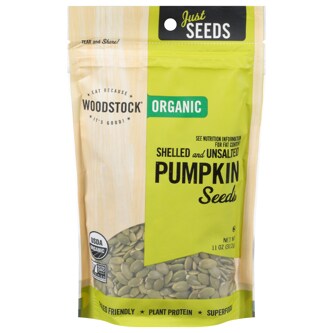 Woodstock Organic Shelled & Unsalted Pumpkin Seeds