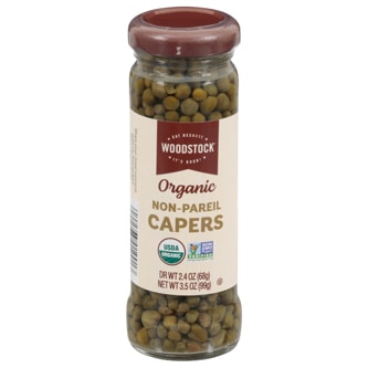 Woodstock Organic Non-Pareil Capers