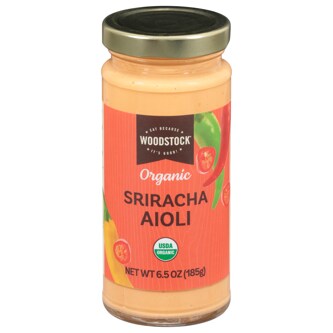 Woodstock Organic Sriracha Aioli