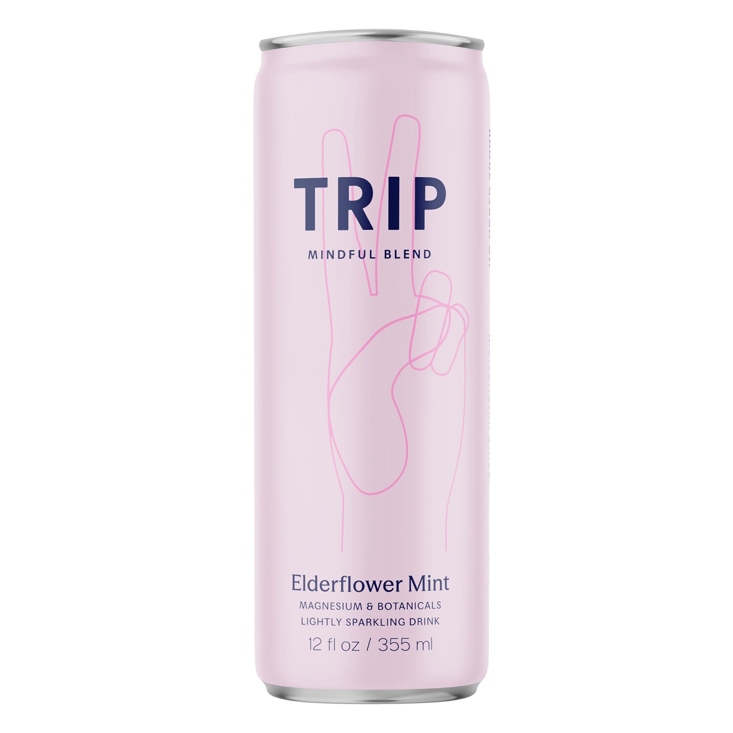 Trip Mindful Blend, Elderflower Mint, Can