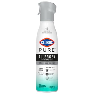 Clorox Pure Allergen Neutralizer Daily Air Spray, Clean Breeze