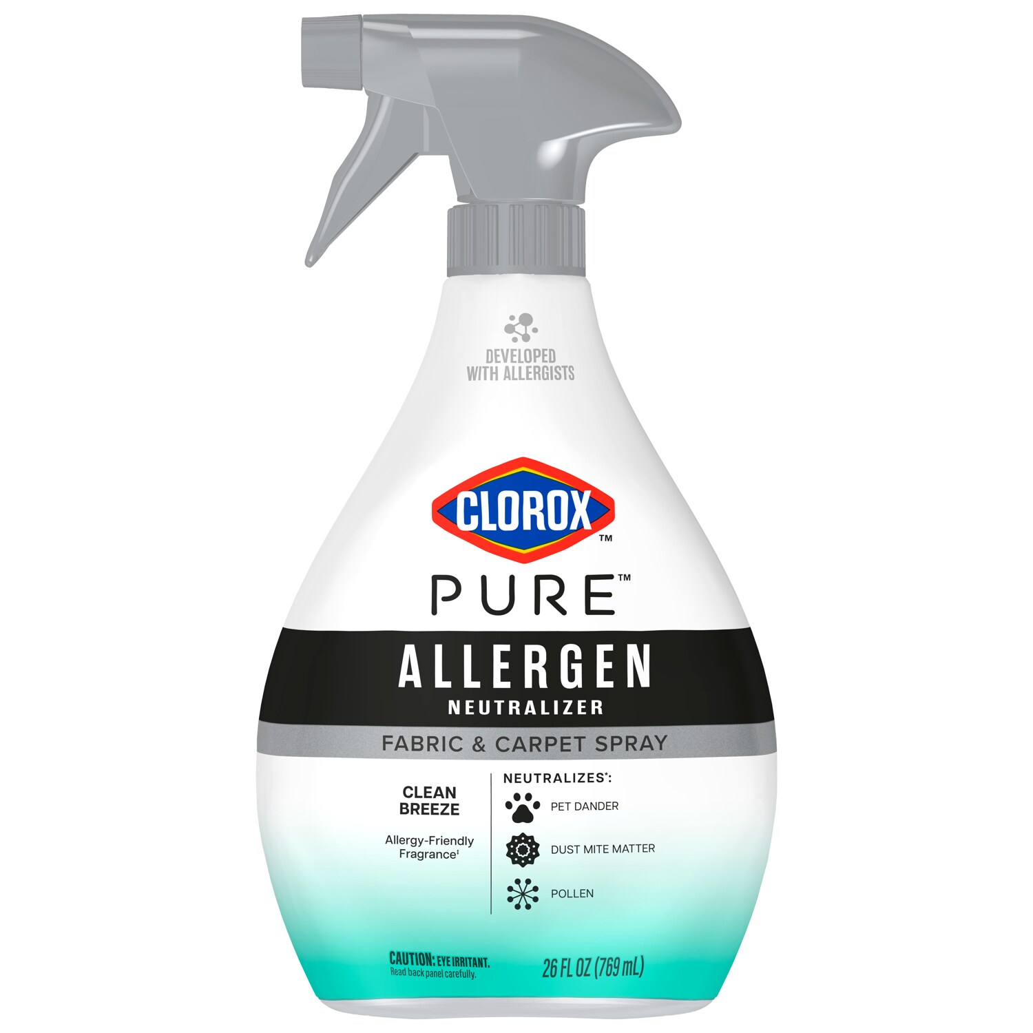 Clorox Pure Allergen Neutralizer Fabric & Carpet Spray, Clean Breeze