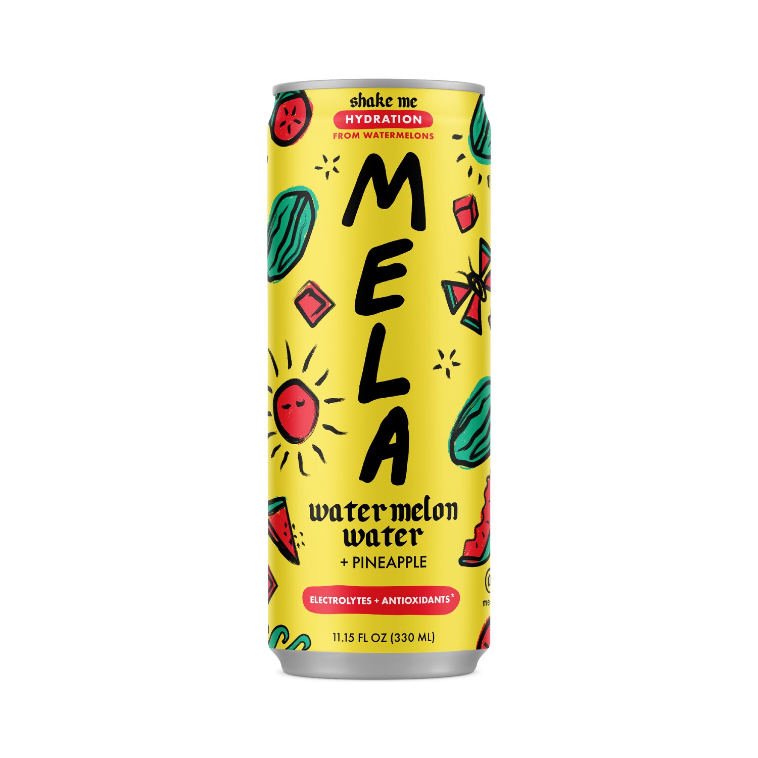 Mela Watermelon Water, Pineapple, Can