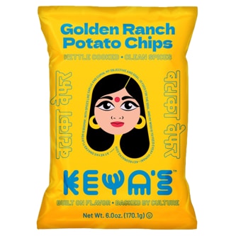 Keya's Golden Ranch Kettle Cooked Potato Chips