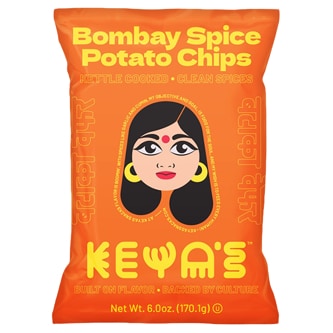 Keya's Bombay Spice Kettle Cooked Potato Chips