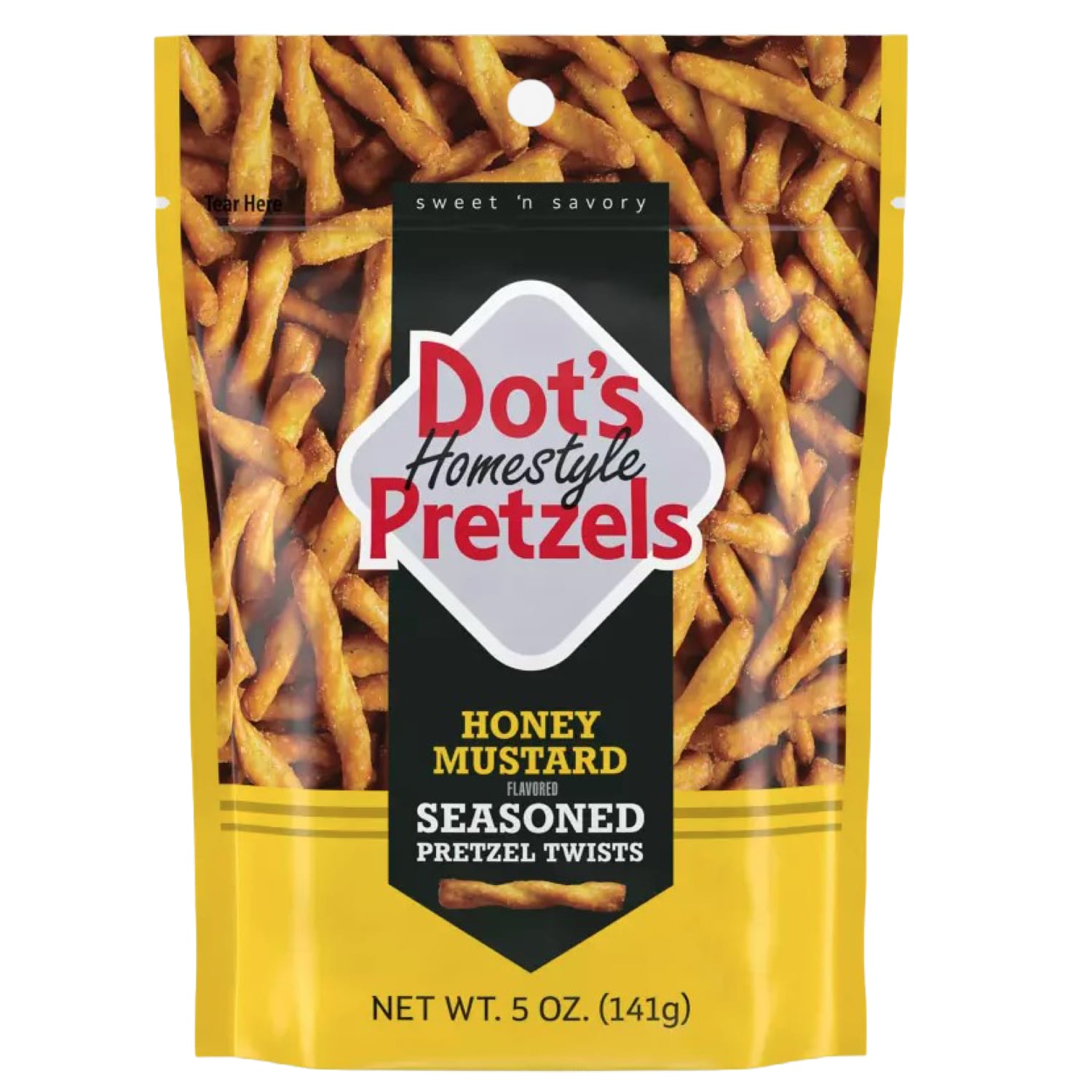 Dot's Homestyle Pretzels Seasoned Pretzel Twists, Honey Mustard
