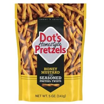 Dot's Homestyle Pretzels Seasoned Pretzel Twists, Honey Mustard