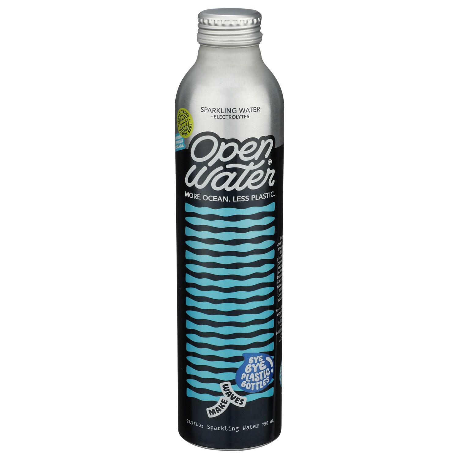Open Water Sparkling Water, Aluminum Bottle