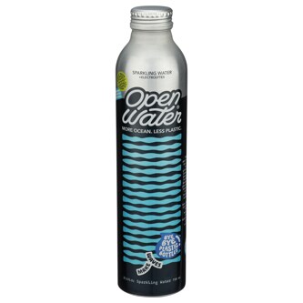 Open Water Sparkling Water, Aluminum Bottle