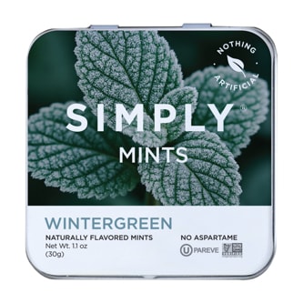 Simply Gum Mints, Wintergreen