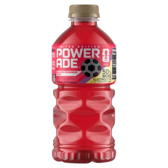 Powerade Sports Drink, Blood Orange Kick, Plastic Bottle