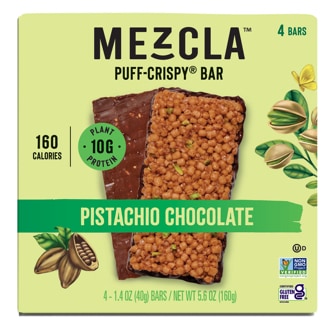 Mezcla Puff-Crispy Bar, Pistachio Chocolate