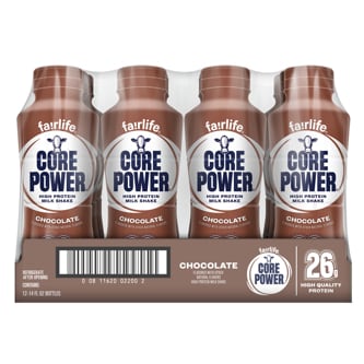 Core Power High Protein Milk Shake, Chocolate, Plastic Bottles